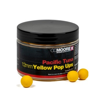 Pacific Tuna Yellow Pop Ups 12mm (55) - 1 pot