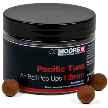 Pacific Tuna Air Ball Pop Ups 12mm (70) - 1 pot