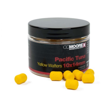 Pacific Tuna Yellow Dumbell Wafters 10x14mm (65) - 1 pot