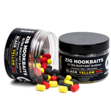 NS1 Zig Hookbaits 8x12mm (100) - 1 pot