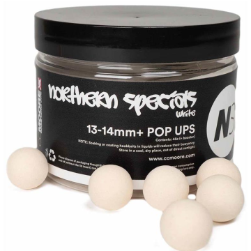 NS1 White Pop Ups + 13-14mm (45) - 1 pot