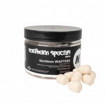 NS1 White Dumbell Wafters 10x14mm (65) - 1 pot