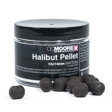 Halibut Pellet Wafters 12x14mm (60) - 1 pot