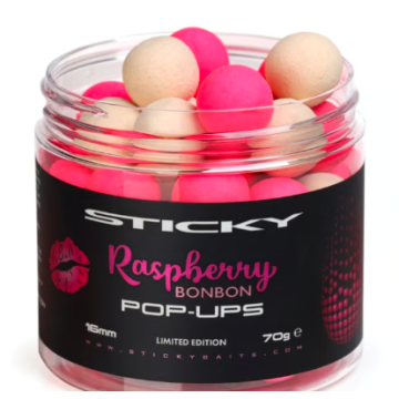 Raspberry BonBon Pop-Ups 16mm