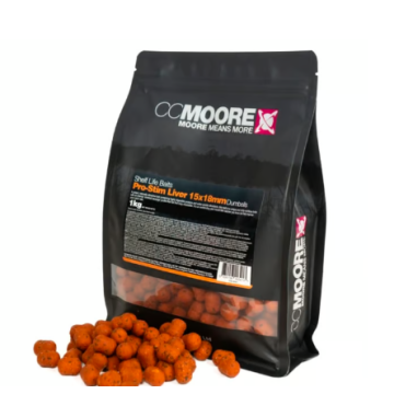 Pro-Stim Liver Shelf Life Dumbells 15x18mm - 1kg