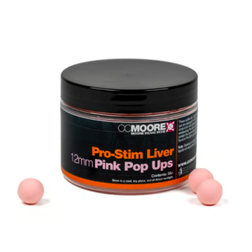 Pro-Stim Liver Pink Pop Ups 12mm (55) - 1 pot