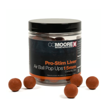 Pro-Stim Liver Air Ball Pop Ups 15mm (50) - 1 pot
