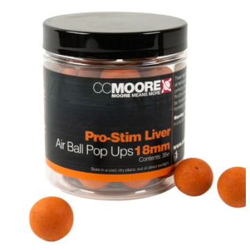 Pro-Stim Liver Air Ball Pop Ups 18mm (35) - 1 pot