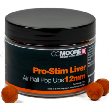 Pro-Stim Liver Air Ball Wafters 12mm (70) - 1 pot