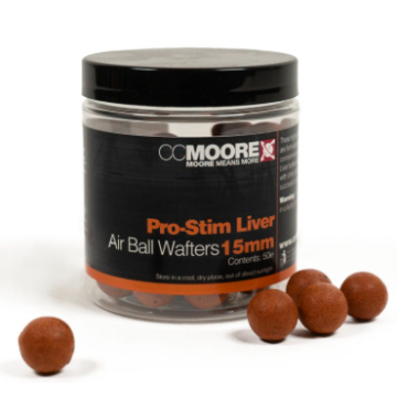 Pro-Stim Liver Air Ball Wafters 15mm (50) - 1 pot