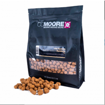 Live System Shelf Life Dumbells 10x15mm - 1kg
