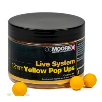 Live System Yellow Pop Ups 12mm (55) - 1 pot