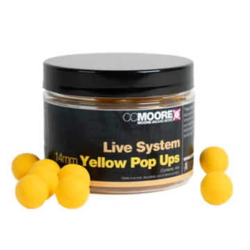 Live System Yellow Pop Ups 14mm (45) - 1 pot