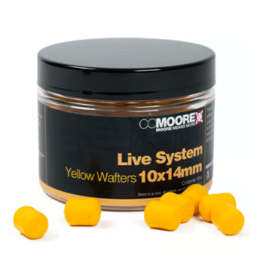 Live System Yellow Dumbell Wafters 10x14mm (65) - 1 pot
