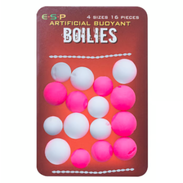 ESP Buoyant Boilies White/Pink
