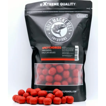 Spicy Chorizo 24mm Barrel Shelf Life Boilies