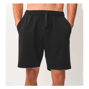 Minimal Jogger Shorts - Black - Large