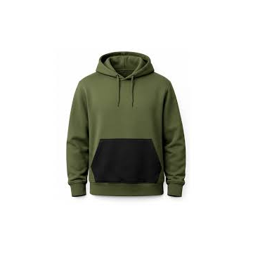Minimal Hoodie - Olive - Large