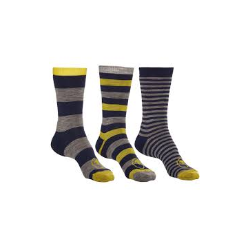 Elements Merino Everyday Sock Size 7-9 (Trade Pack of 3)