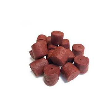 Stinky Krill Glugged 20mm Pre Drilled Black Halibut Pellets